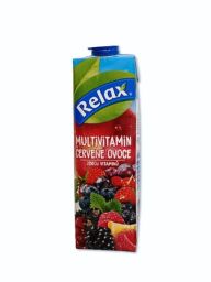 Relax Multivitamin červené ovoce 1l